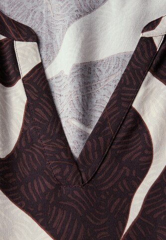 Street One Studio Summer Dress in Brown