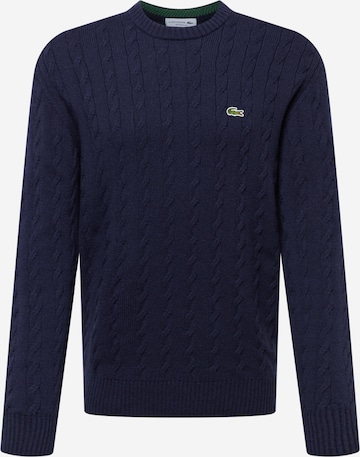 Pullover di LACOSTE in blu: frontale