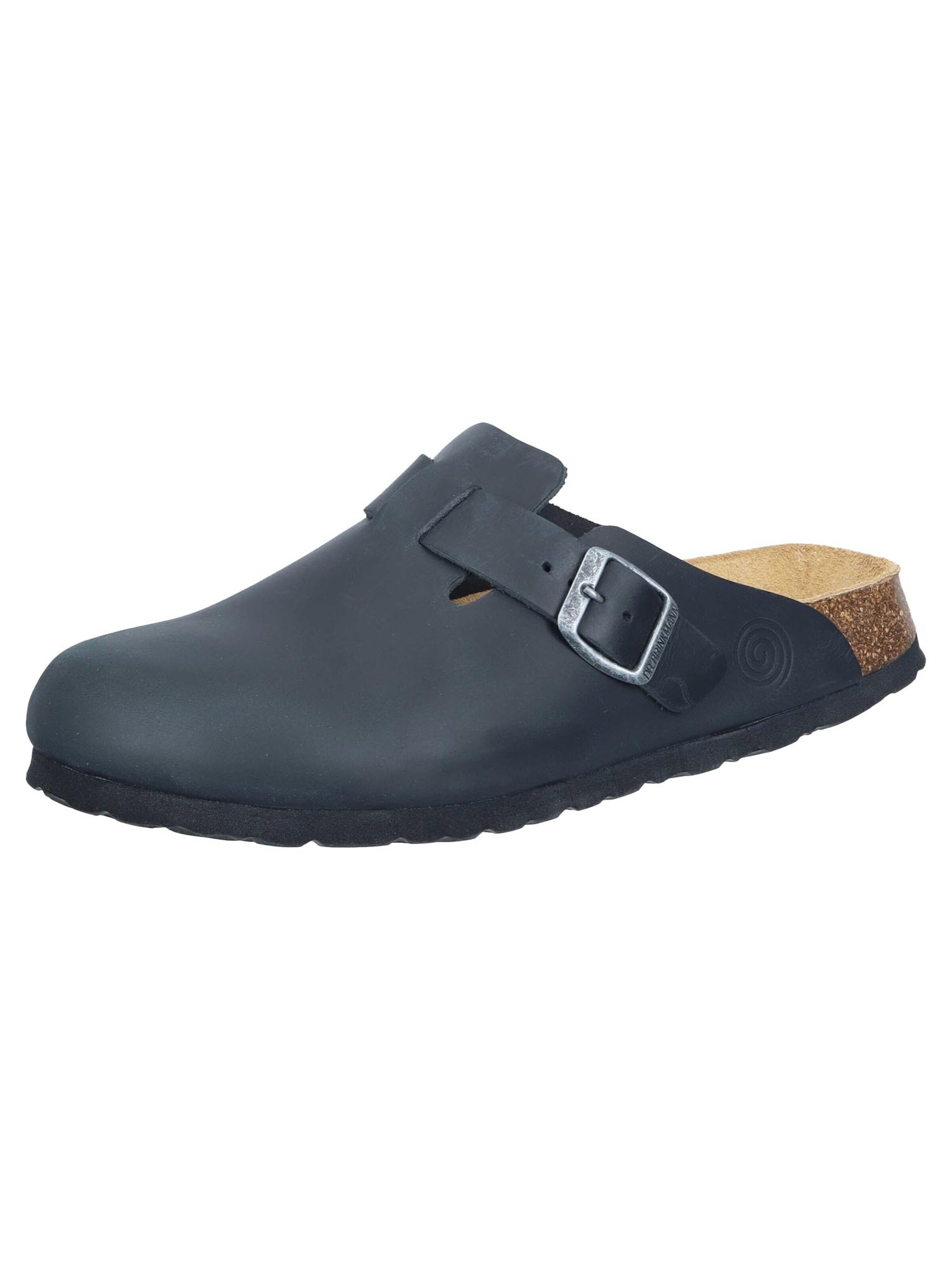 DR. BRINKMANN Clogs 'Nerpio'‌‌‌‌‌‌‌‌‌‌ in Schwarz: Vorderseite