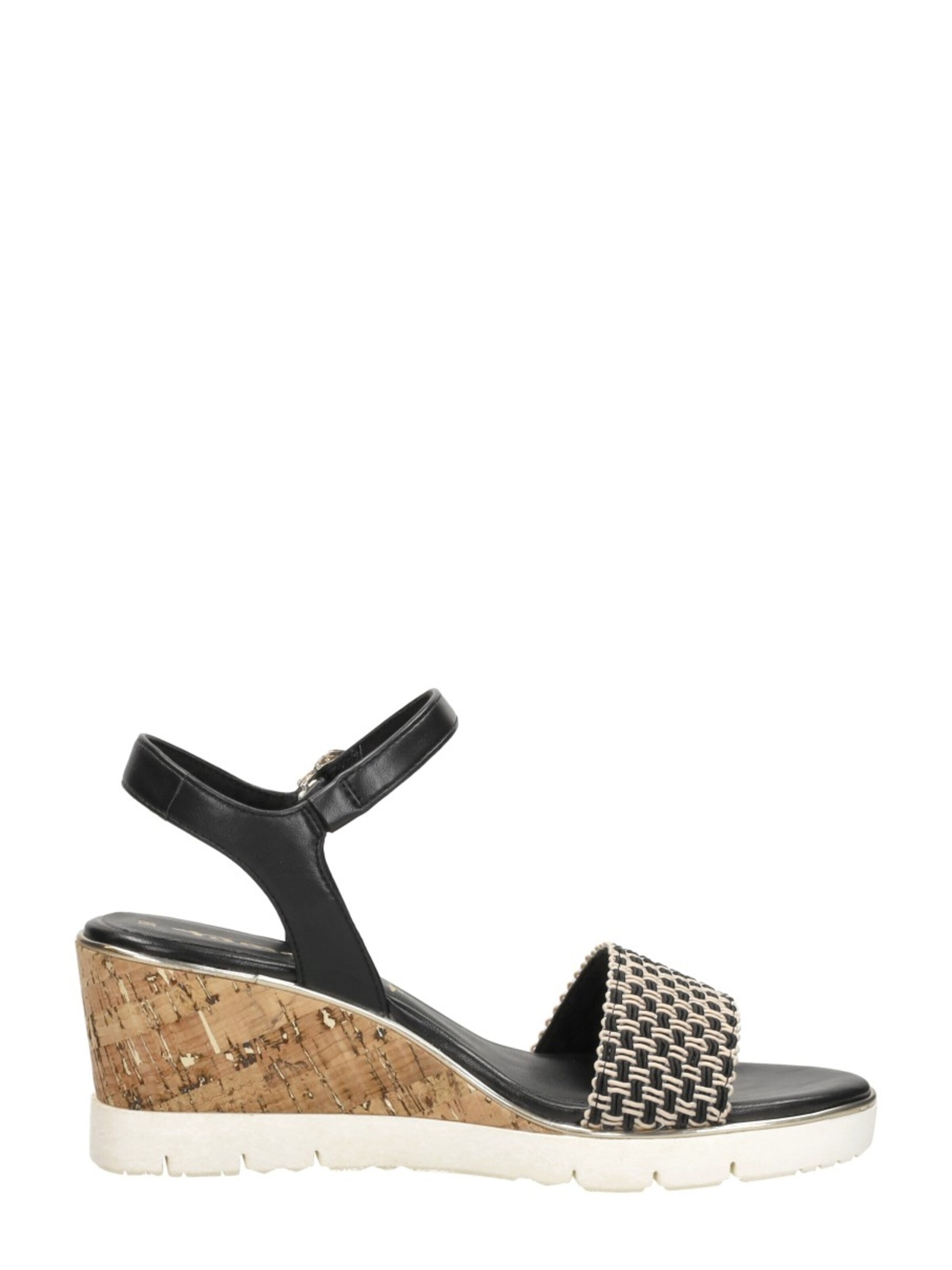 Tamaris Sandal 'Sandalen Hak' in Black