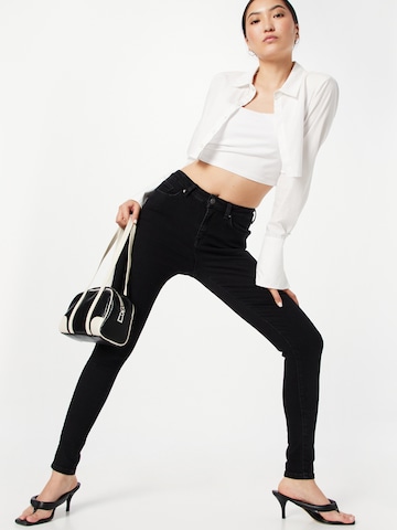 SELECTED FEMME - Skinny Vaquero en negro