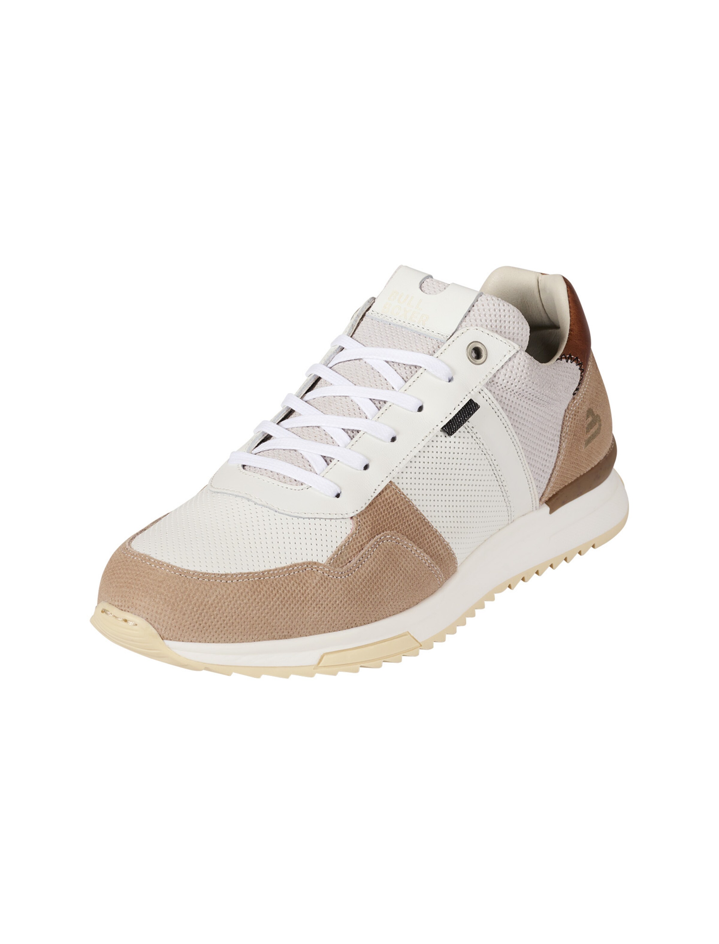 Baskets basses 'Ralph Runner' BULLBOXER en blanc : devant