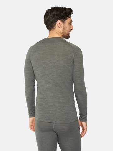 DANISH ENDURANCE Funktionsshirt 'Merino' in Grau