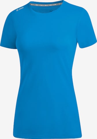 JAKO Functioneel shirt 'Run' in Blauw: voorkant