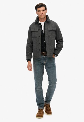 Veste mi-saison Superdry & Co en gris