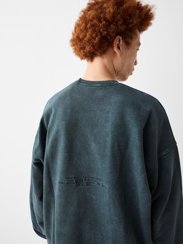 Bershka Sweatshirt in Groen