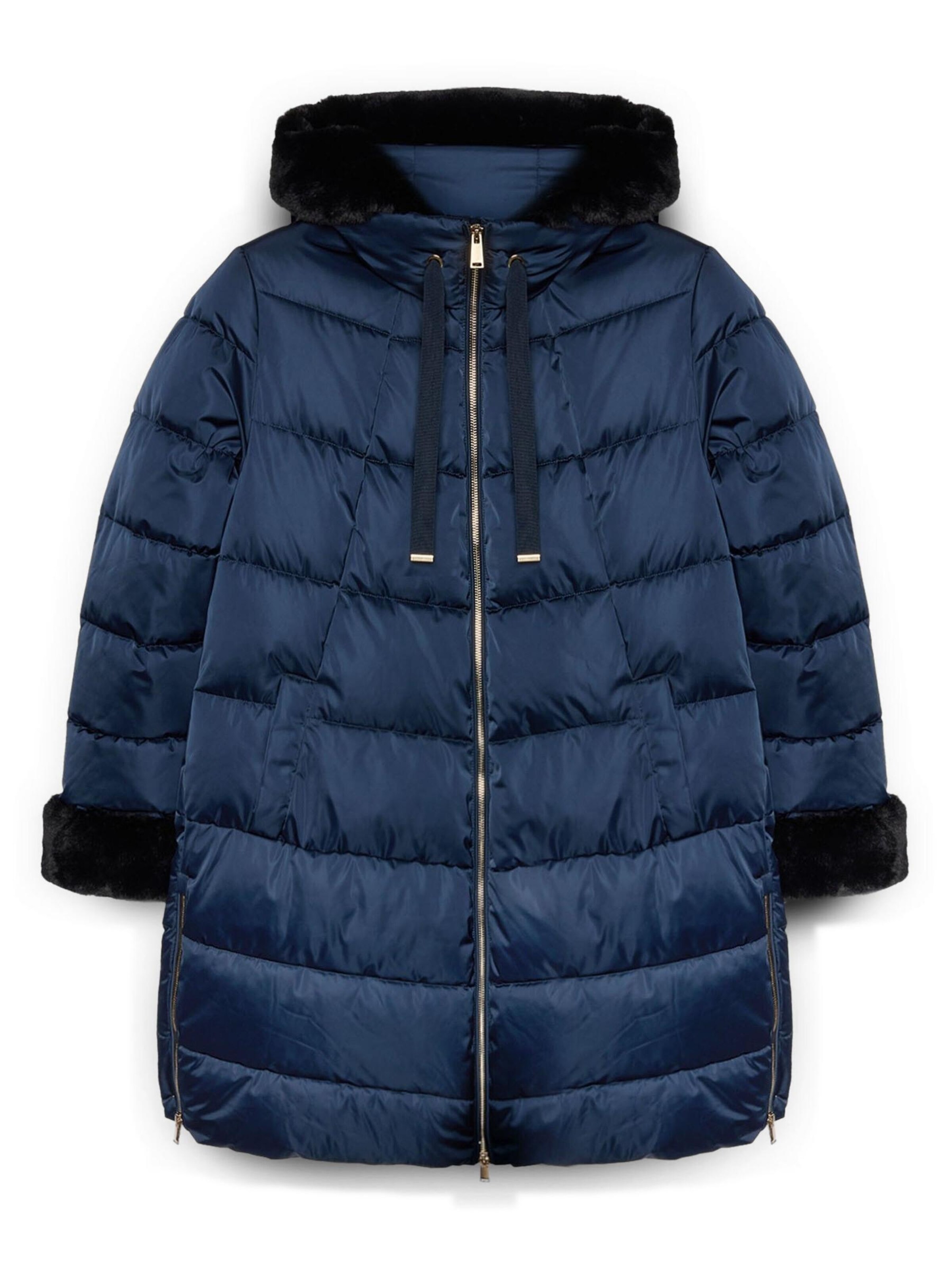 Fiorella Rubino - Chaqueta de invierno en azul: frente