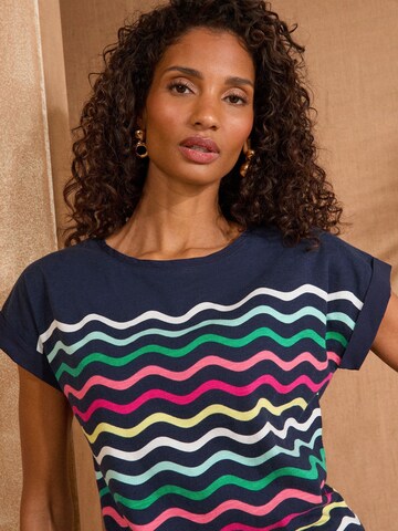 love & roses Shirt in Blue