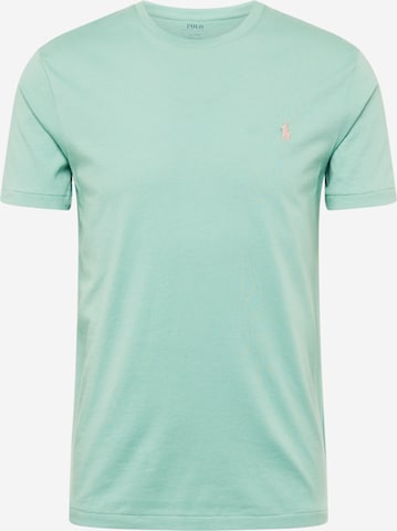 T-Shirt Polo Ralph Lauren en vert : devant