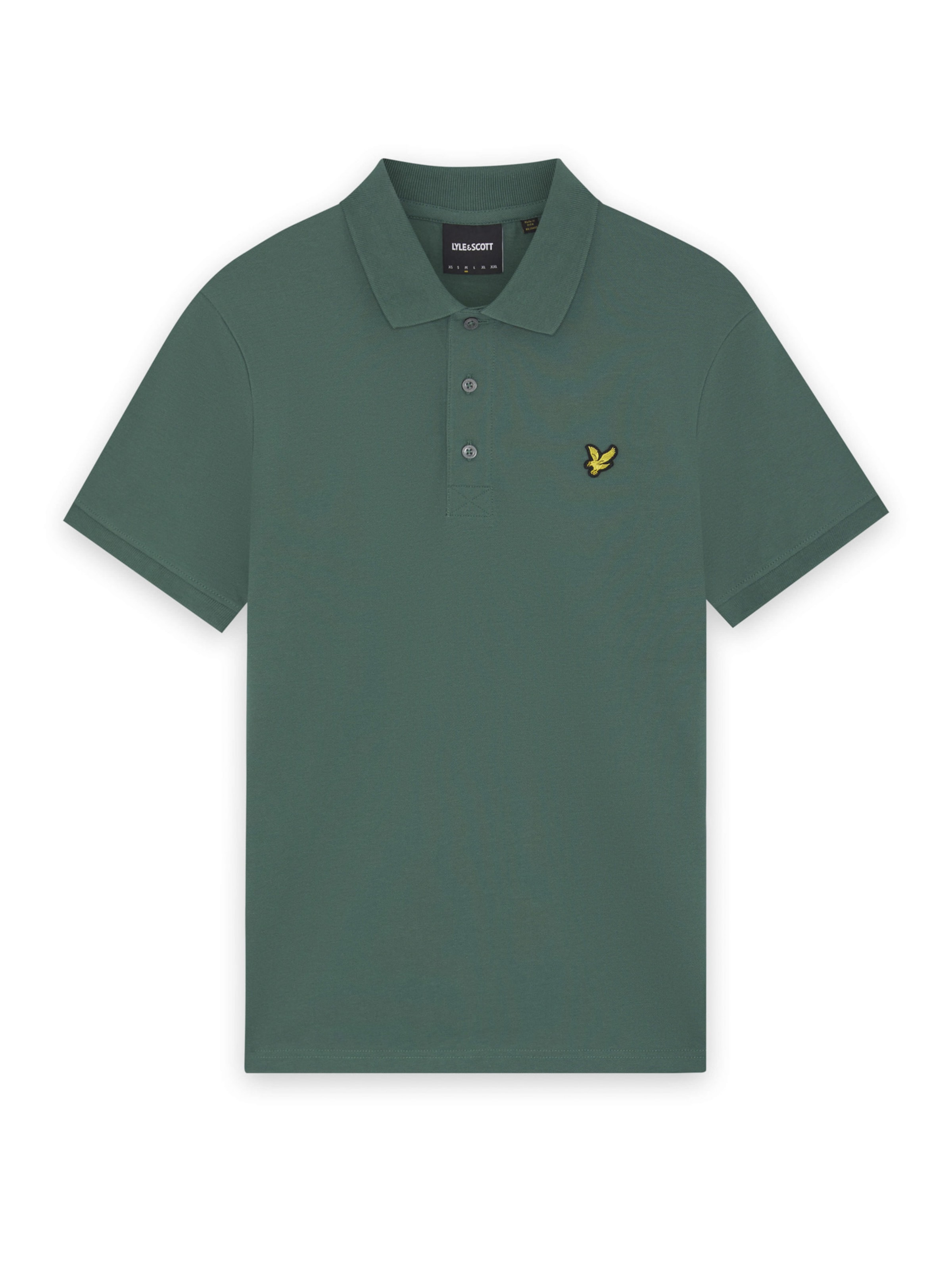 Lyle & Scott Shirt in Groen: voorkant