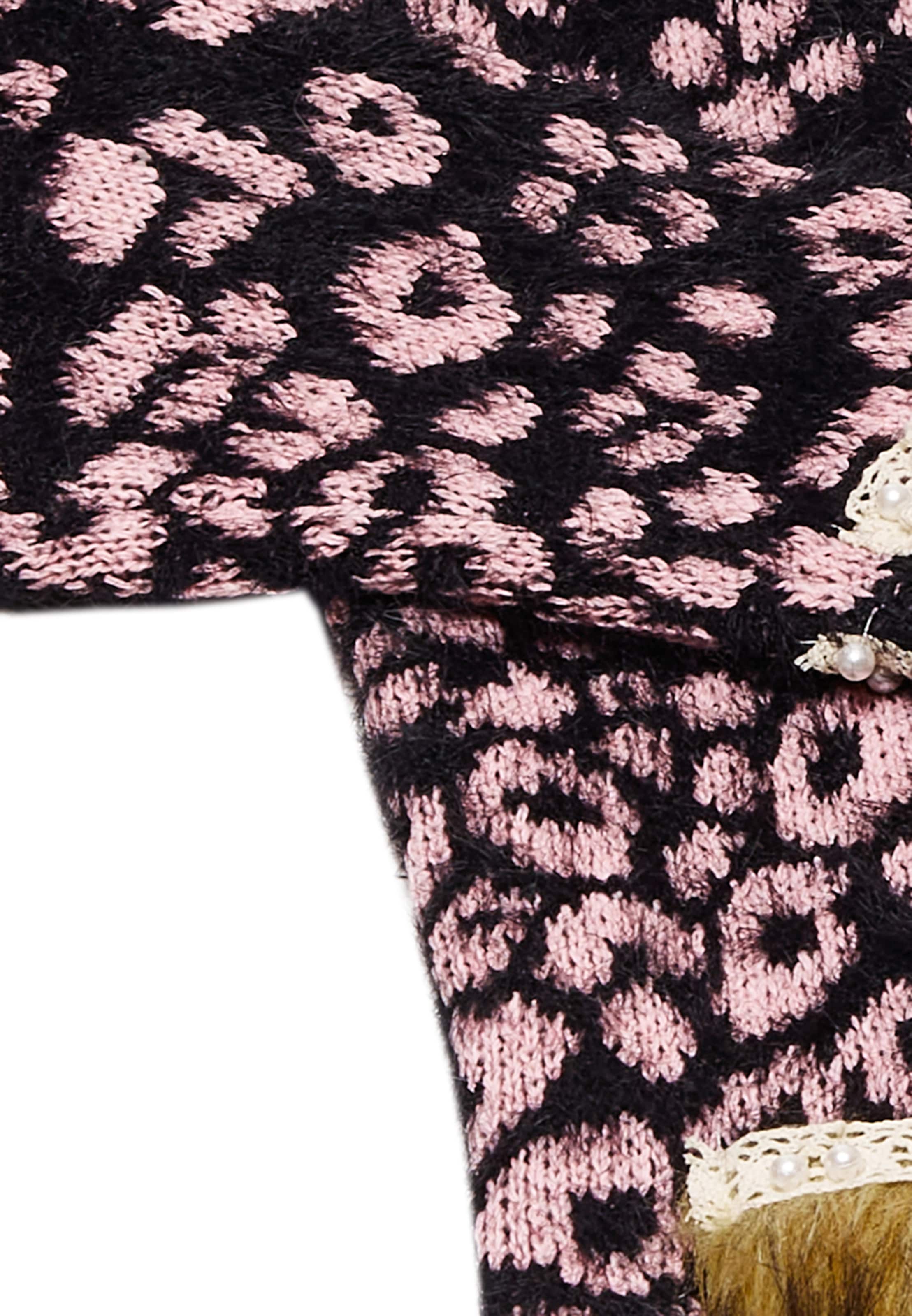 faina Плетена жилетка в розово