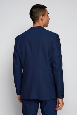 Coupe regular Veste de costume 'George' Matinique en bleu