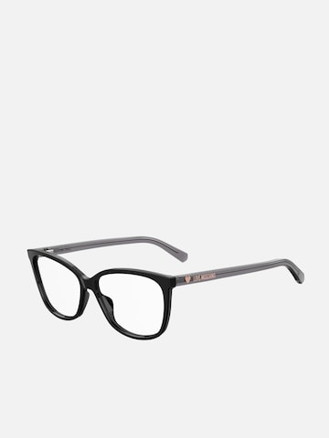 Love Moschino Sunglasses in Black: front