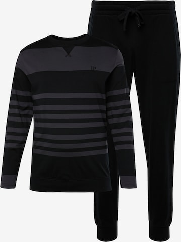 JP1880 Pyjama lang in Zwart: voorkant