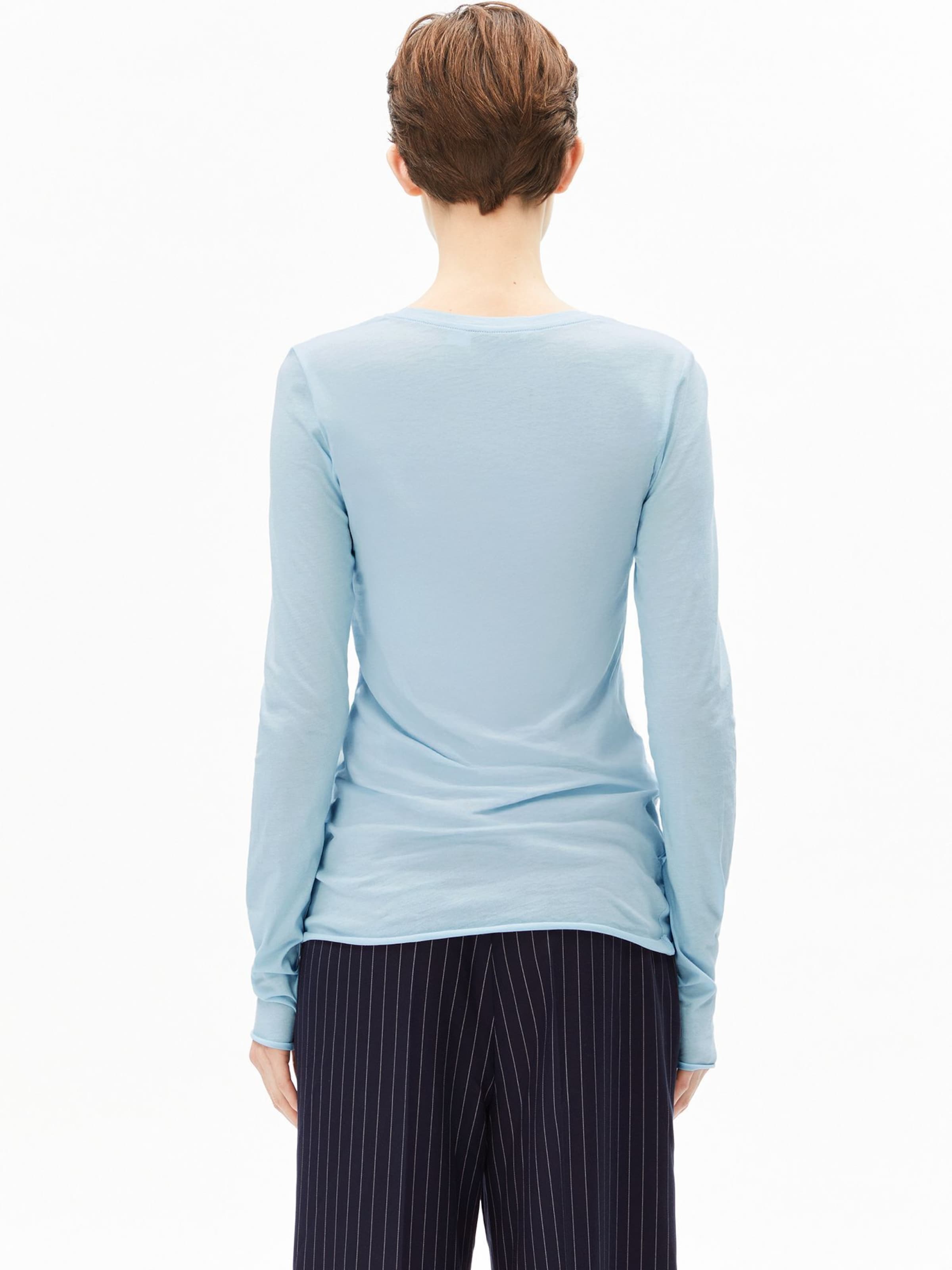 ARMEDANGELS Shirt in Blauw: voorkant