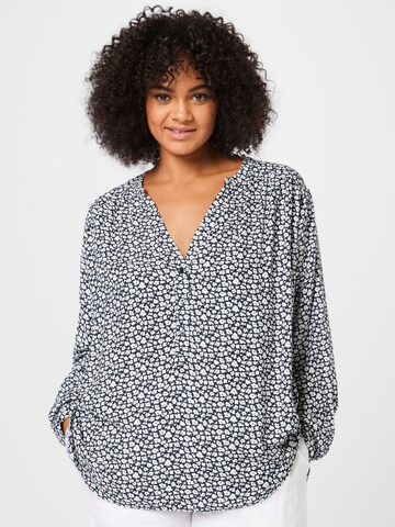 Esprit Curves Blouse in Blauw: voorkant