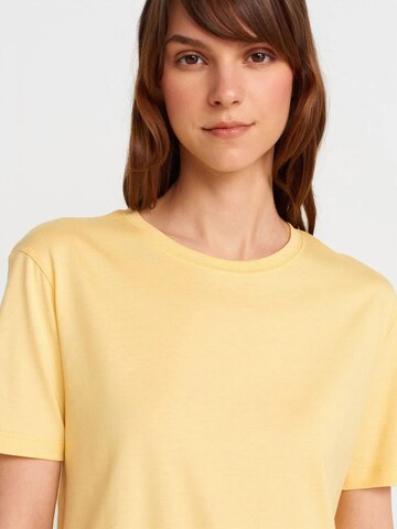 T-shirt 'T-Shirts' Dilvin en jaune