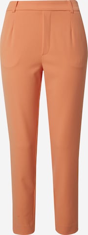 VILA - Slimfit Pantalón plisado 'Varone' en naranja: frente