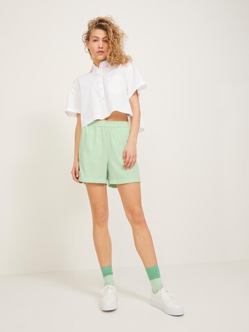 JJXX Regular Broek 'Poppy' in Groen