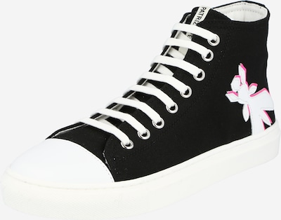 Sneaker înalt PATRIZIA PEPE pe roz / negru / alb, Vizualizare produs