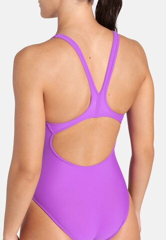 ARENA Bustier Strój kąpielowy 'DYNAMO' w kolorze fioletowy