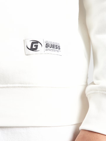 Sweat-shirt 'NICCO' GUESS en blanc