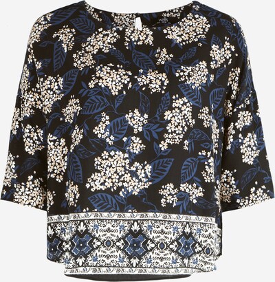 Wallis Shirt in beige / navy / schwarz / weiß, Produktansicht