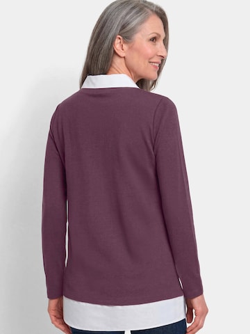 Sweat-shirt Goldner en violet