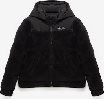 BIG STAR Winterjacke in Schwarz: Vorderseite