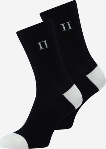 Les Deux Socken 'William' in Schwarz: predná strana