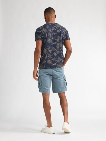 Petrol Industries Regular Cargobroek in Blauw