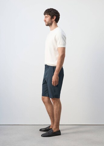 MANGO MAN Slim fit Chino Pants 'Gracia' in Blue