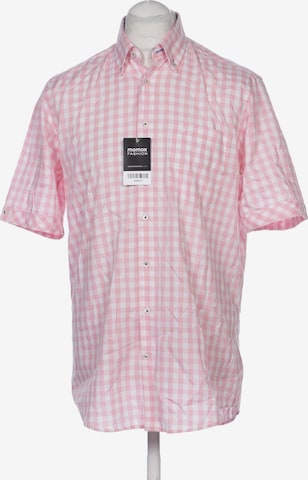 SEIDENSTICKER Button Up Shirt in M in Pink: front