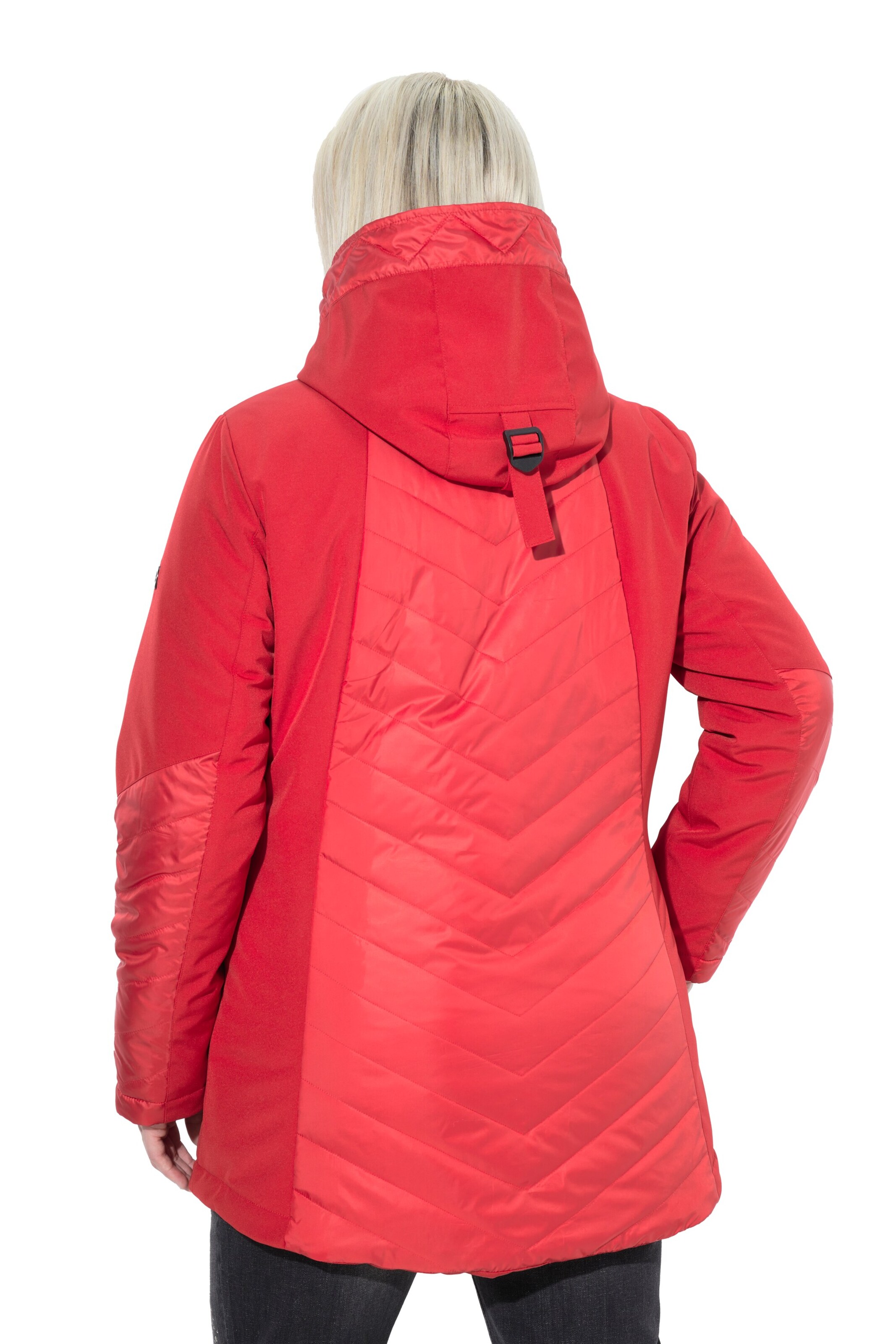 Ulla Popken Between-seasons parka in Red