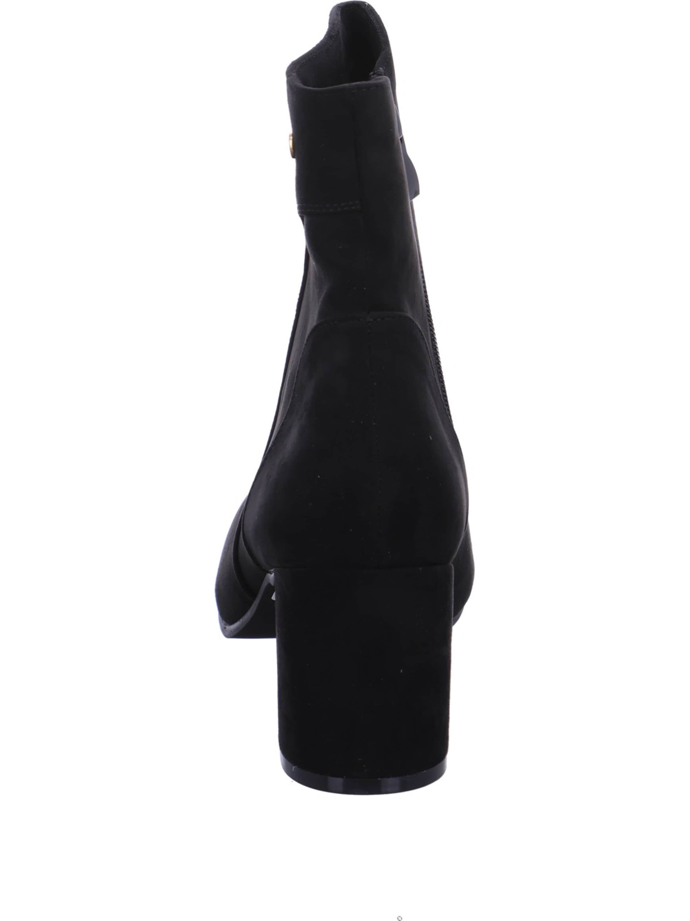 QUEEN'S Ankle Boots in Black
