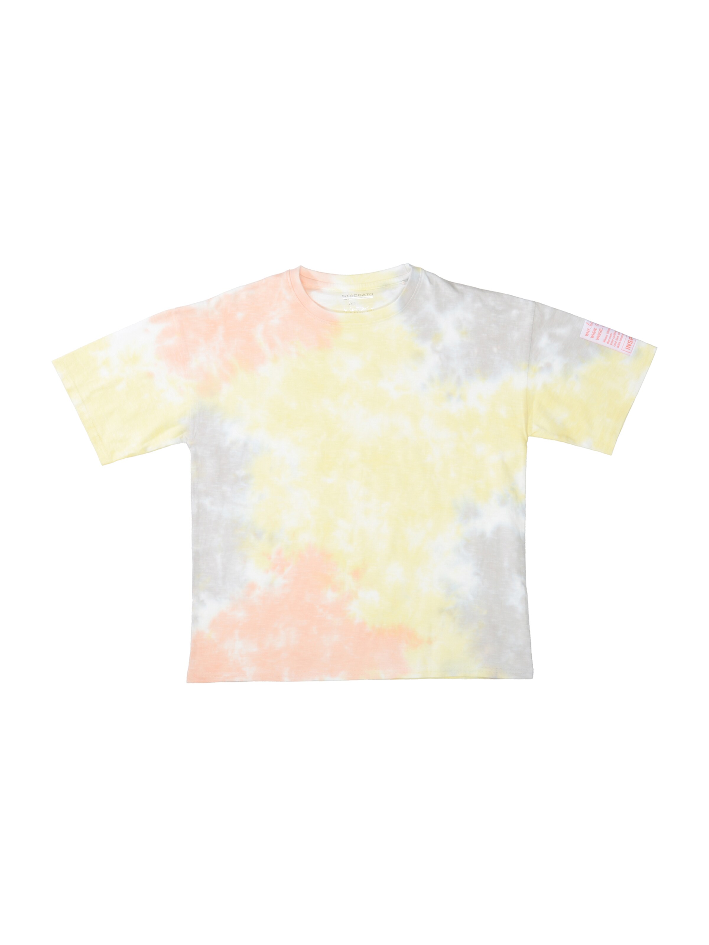 STACCATO T-shirt i gul: framsida