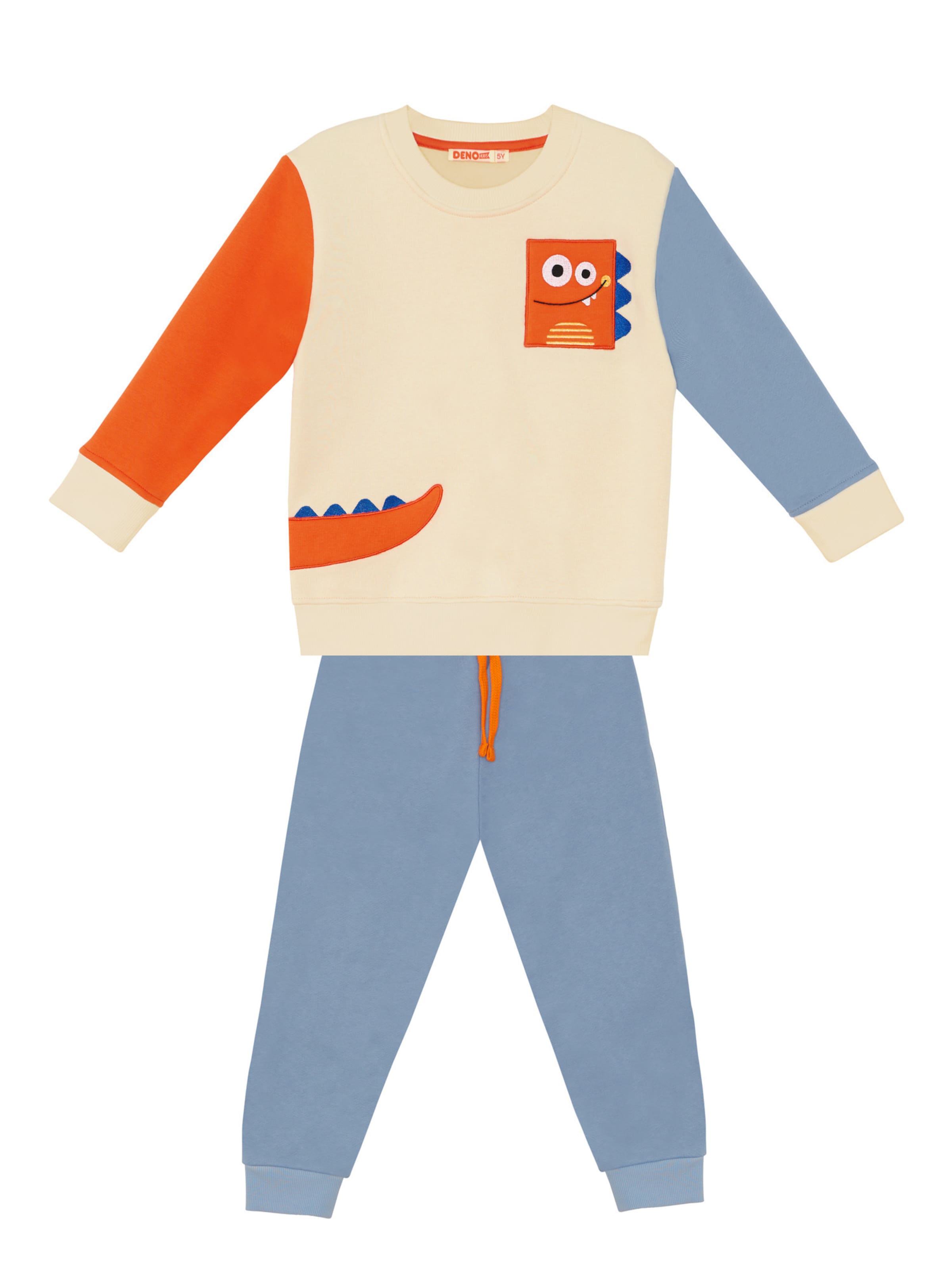 T-Shirt ' CFF-24S1-029 ' Denokids en beige : devant