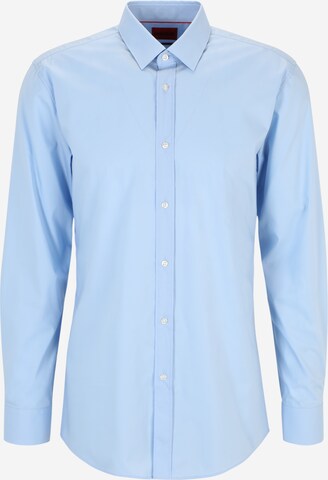 HUGO Button Up Shirt 'Elisha' in Blue: front