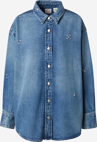 mėlyna LEVI'S ® Demisezoninė striukė 'JORDAN': priekis