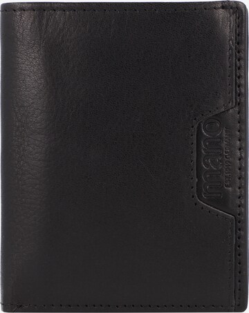 mano Wallet 'Don Marco' in Black: front