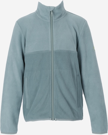 MCKINLEY Fleece Jacket in Blue: front