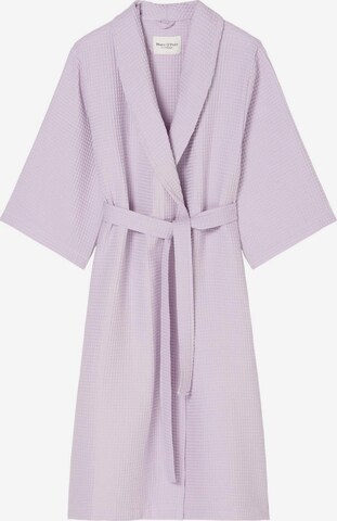 Marc O'Polo Long Bathrobe in Purple: front