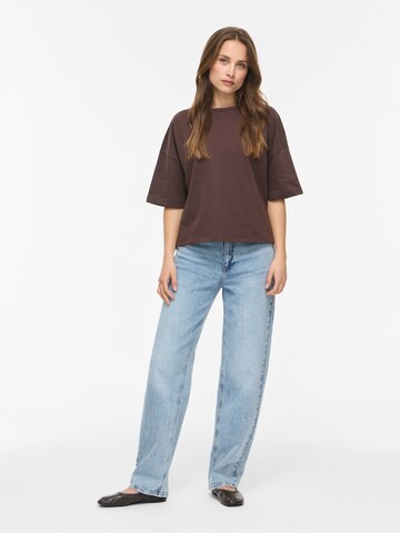 VILA Shirt 'VILYRICA' in Bruin