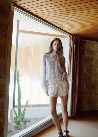 MANGO Blouse 'Leif' in Blue