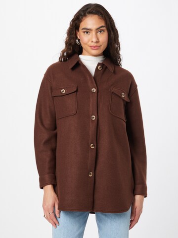 Veste mi-saison 'Judy' PIECES en marron : devant