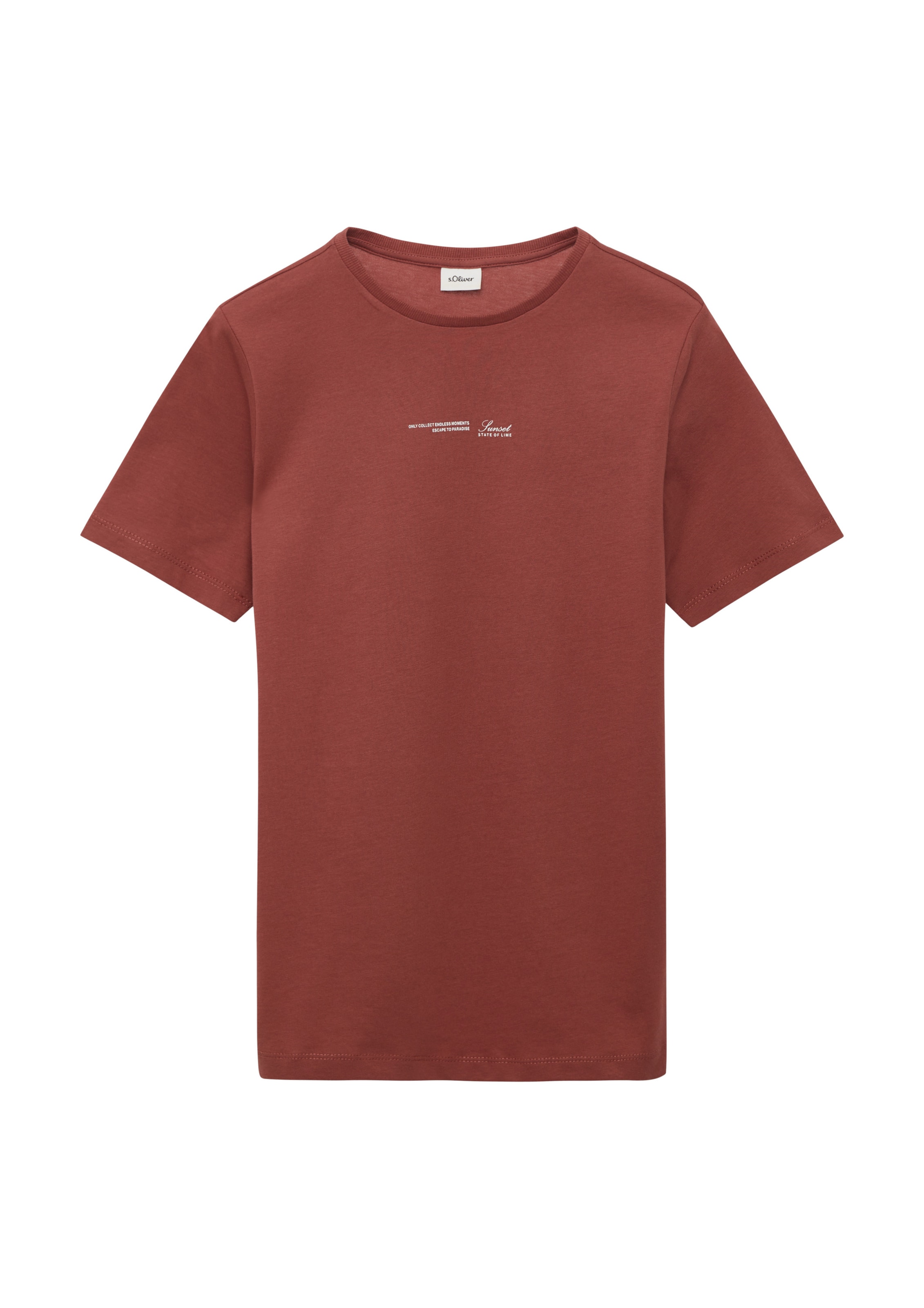 s.Oliver Shirt in Rot: Vorderseite