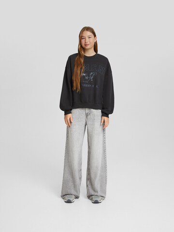 Bershka Tréning póló - szürke