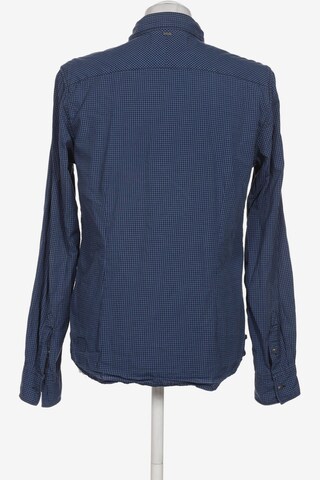 khujo Button Up Shirt in M in Blue