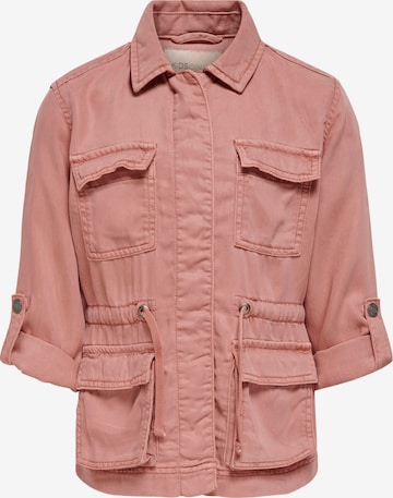 KIDS ONLYPrijelazna jakna 'Kenya' - roza boja: prednji dio