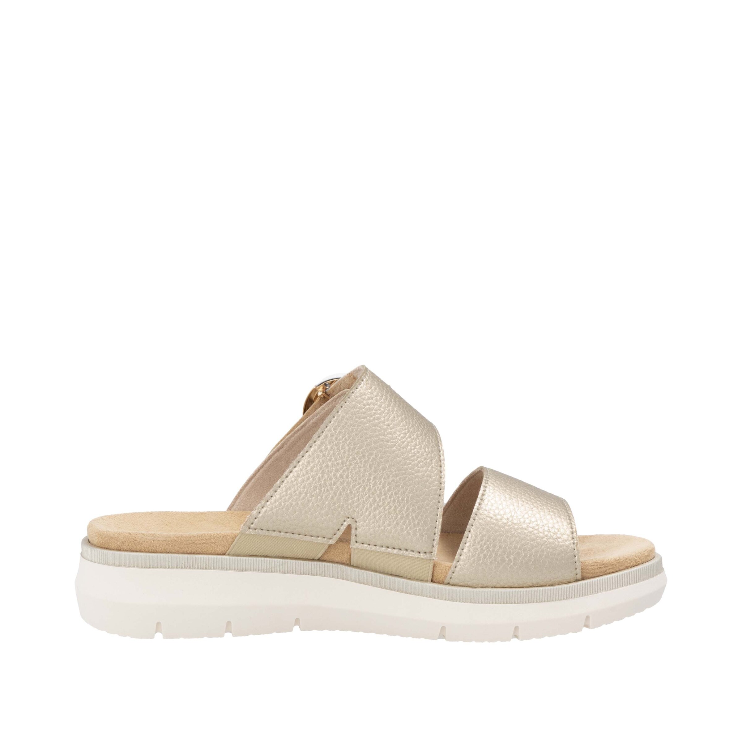 REMONTE Pantolette in Gold